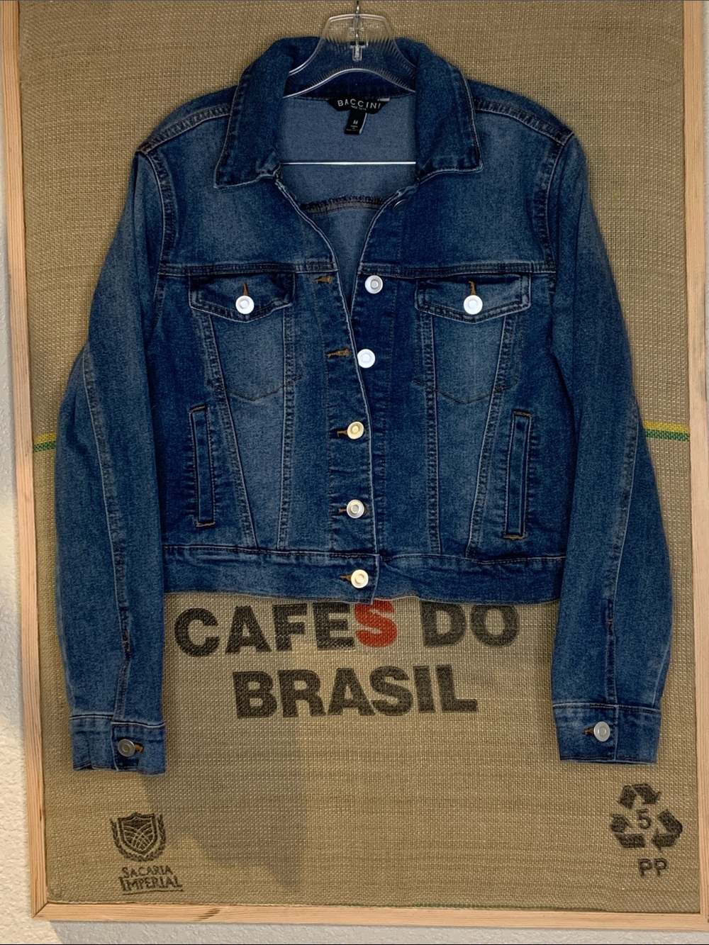 Baccini Women's Dark Indigo Denim Jacket